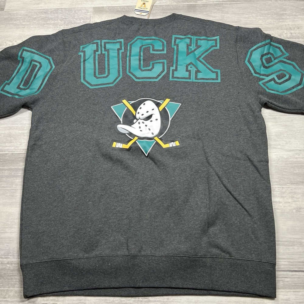 Anaheim Ducks X Mitchell & Ness‎ NHL Women's Medium Fleece Oversized Sweatshirt